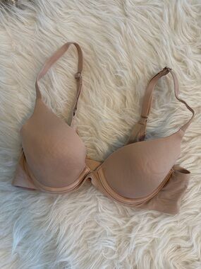 Aerie Everyday T-Shirt Bra in Nude - Unbranded